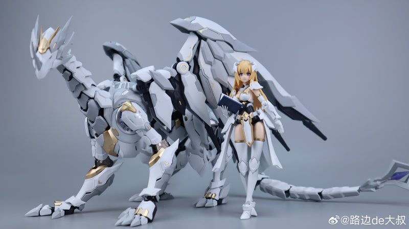 [BACKORDER] Souling Toys 1/12 Daytime Meteor Mecha Musume White Dragon Model Kit