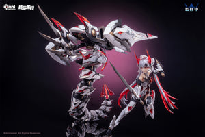 [PREORDER] Animester 1/12 Polestars White Snake Mecha Musume 紫微星·白 Model Kit