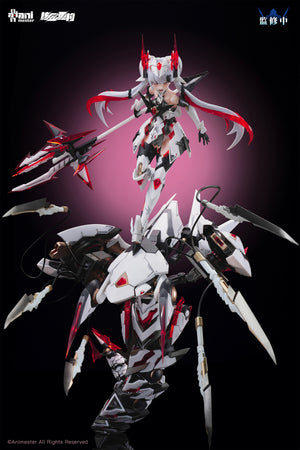 [PREORDER] Animester 1/12 Polestars White Snake Mecha Musume 紫微星·白 Model Kit