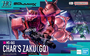 Bandai HGGQ #12 1/144 MS-06S Char's Zaku (GQ) Model Kit