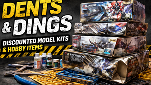 Dents & Dings – Discounted Model Kits & Hobby Items with Box Damage