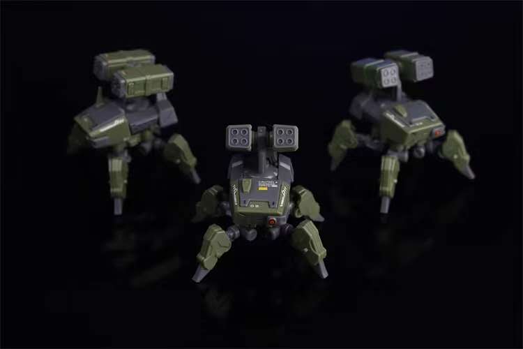 Sheik Mainland 1/144 MAC18 Super Cavalry Wolf Spider Squad Green Version Model Kit