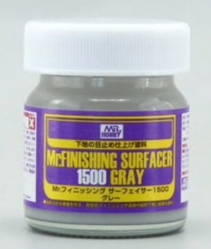 Mr. Hobby - Mr. Finishing Surfacer 1500 Gray 40ml