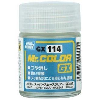Mr. Color GX 114 Super Smooth Clear Flat 18ml