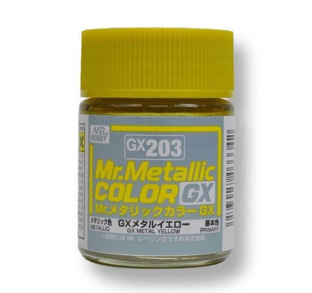 Mr. Color GX 203 Metallic Yellow 18ml