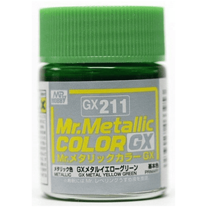 Mr. Color GX 211 Metallic Metal Yellow Green 18ml