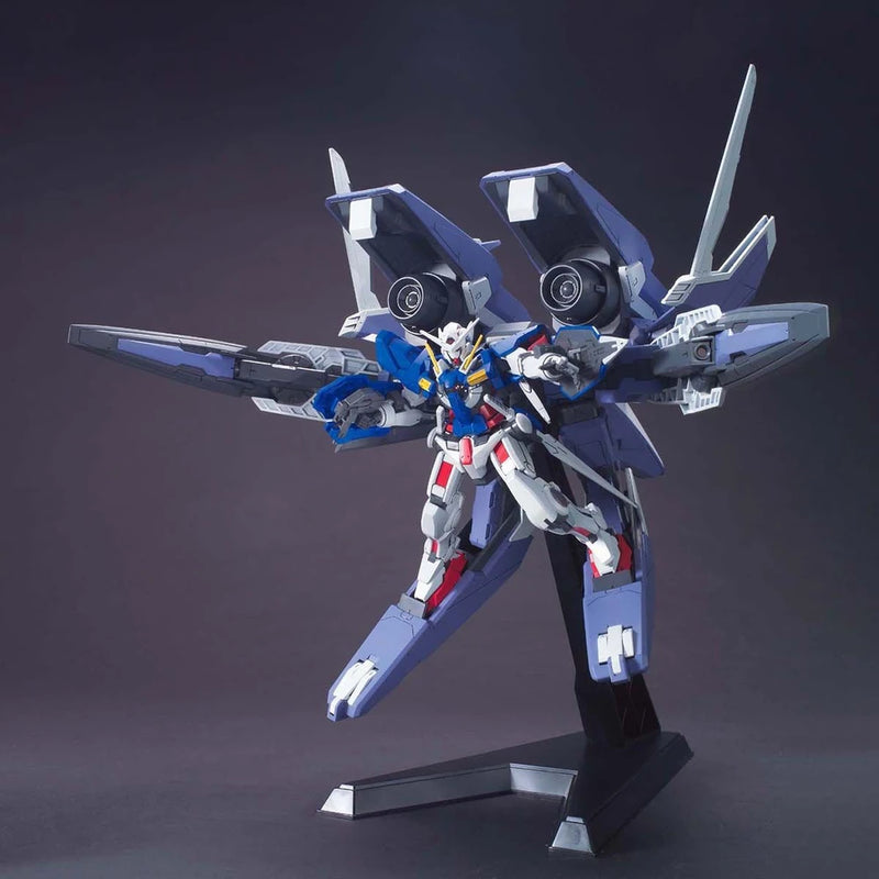 Bandai HG00 #13 1/144 GN-001+GNR-001E GN Arms Type E + Gundam Exia (Trans-Am Mode) Model Kit