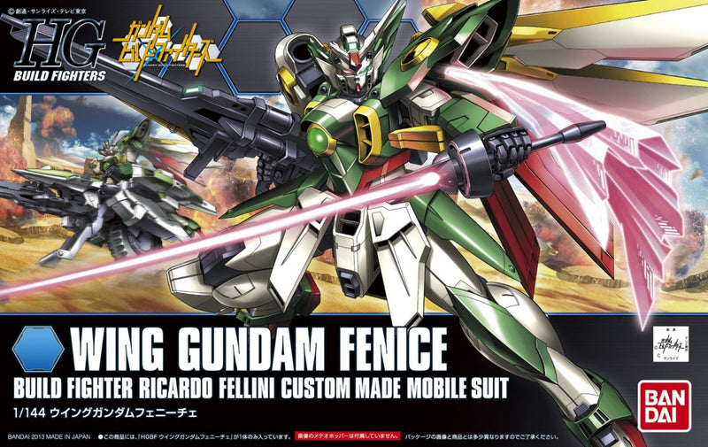 Bandai HGBF #006 Wing Gundam Fenice 1/144 Model Kit