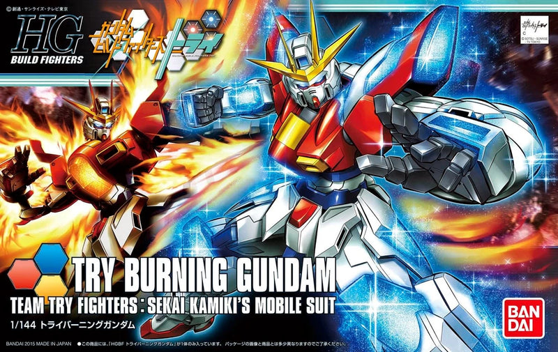 Bandai HGBF #028 Try Burning Gundam 1/144 Model Kit