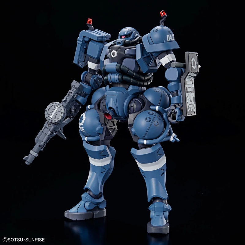 Bandai HGGQ #02 1/144 MS-06-SSP Police Zaku Model Kit