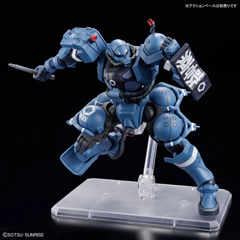 Bandai HGGQ #02 1/144 MS-06-SSP Police Zaku Model Kit