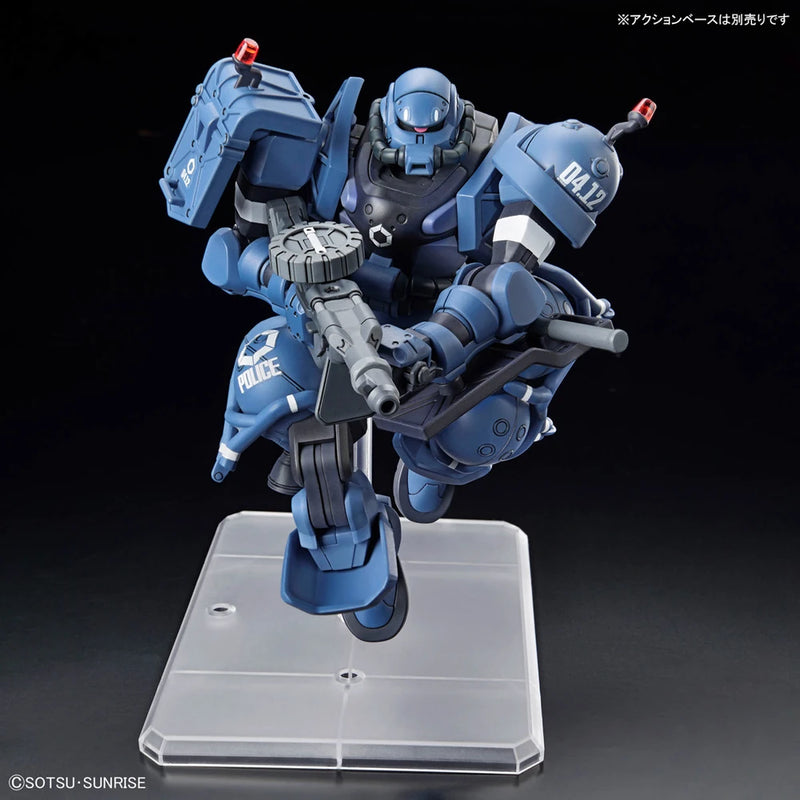 Bandai HGGQ #02 1/144 MS-06-SSP Police Zaku Model Kit