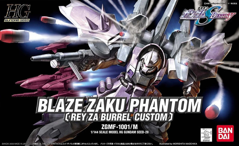 HG 1/144 HGGS ZGMF-1001/M Blaze ZAKU Phantom (Rey Za Burrel Custom)