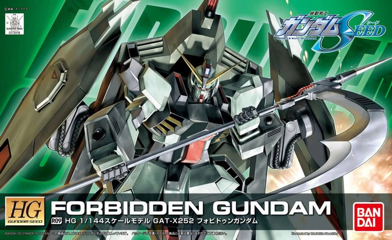 Bandai HGSEED 1/144 GAT-X252 Forbidden Gundam Model Kit | Gundam Bandai HGSEED 1/144 GAT-X252 Forbidden Gundam Model Kit | Gundam
