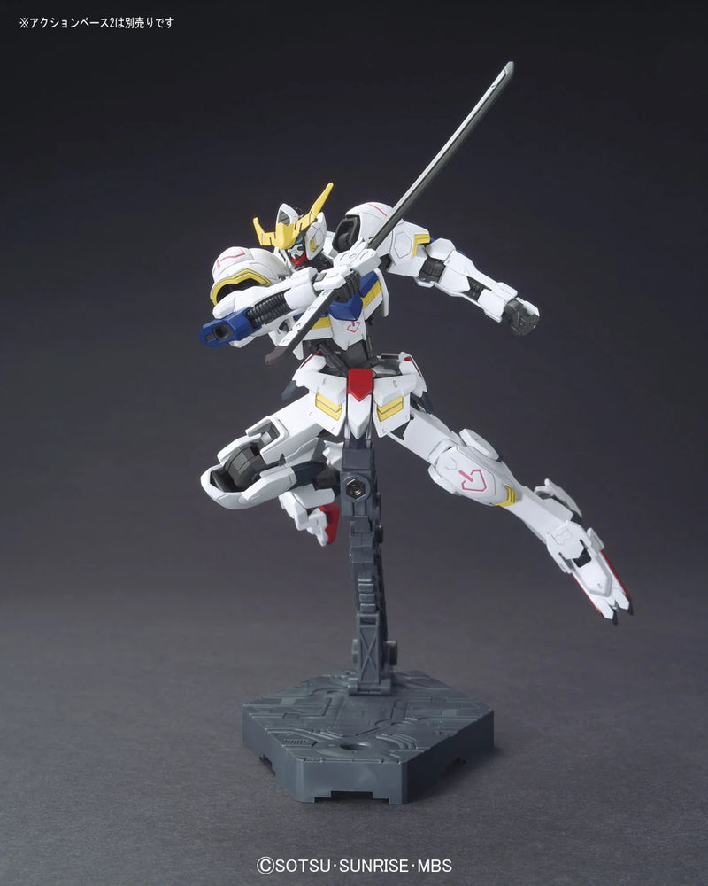 Bandai HGIBO #007 1/144 ASW-G-08 & JEE-M103 Gundam Barbatos & Long Distance Transport Booster Kutan Type-III Model Kit