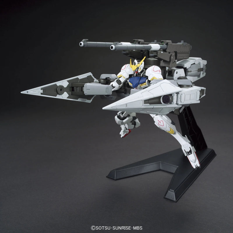 Bandai HGIBO #007 1/144 ASW-G-08 & JEE-M103 Gundam Barbatos & Long Distance Transport Booster Kutan Type-III Model Kit