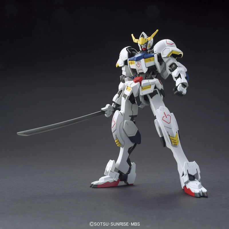 Bandai HGIBO #007 1/144 ASW-G-08 & JEE-M103 Gundam Barbatos & Long Distance Transport Booster Kutan Type-III Model Kit