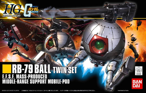 HGUC 1/144 RB-79 Ball Twin Set Gunpla Model Kit