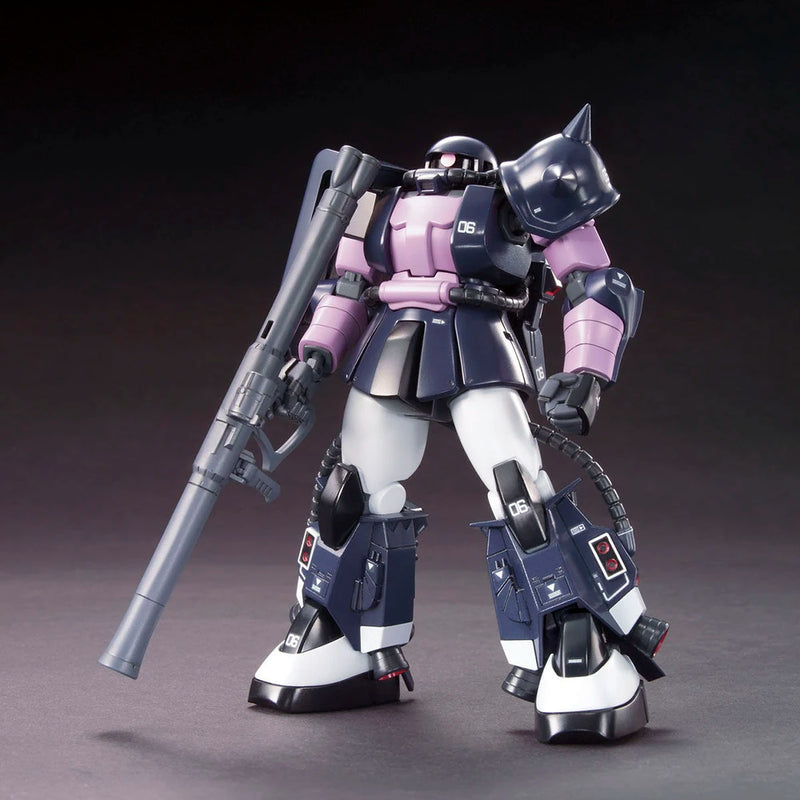 Bandai HGUC #151 1/144 MS-06R-1A Zaku II High Mobility Type (Black Tri-Stars Custom) Model Kit