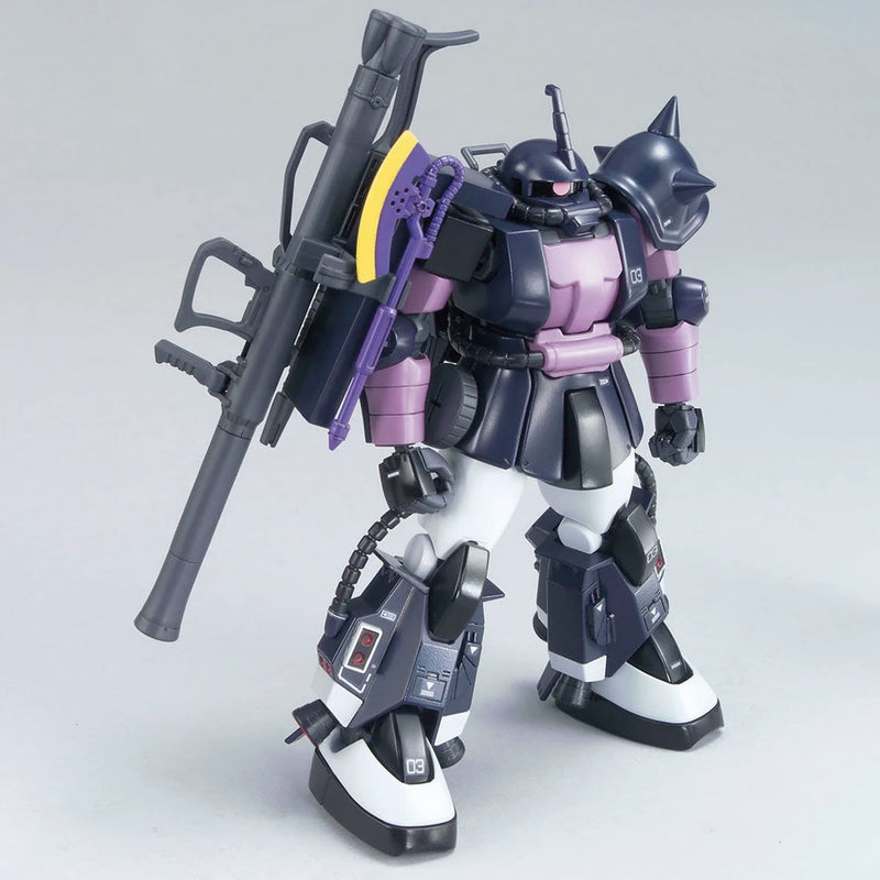 Bandai HGUC #151 1/144 MS-06R-1A Zaku II High Mobility Type (Black Tri-Stars Custom) Model Kit