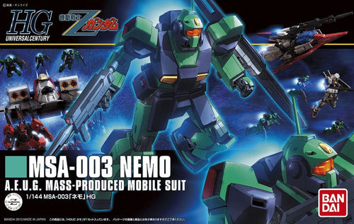 Bandai HGUC 1/144 Nemo (Z Gundam Color) Model Kit