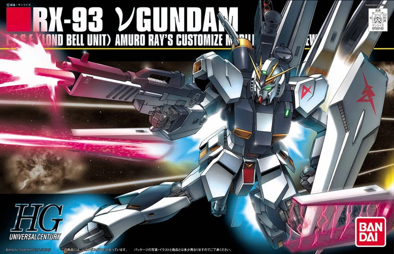 HG 1/144 HGUC RX-93 Nu Gundam | Bandai Gundam Gunpla Kit HG 1/144 HGUC RX-93 Nu Gundam | Bandai Gundam Gunpla Kit