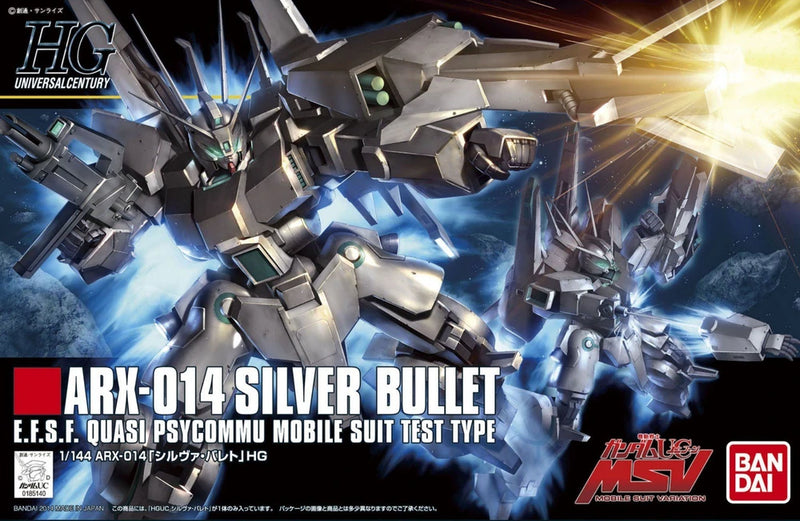 HG 1/144 HGUC ARX-014 Silver Bullet