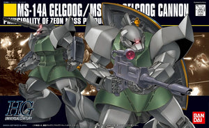 HG 1/144 HGUC MS-14A Gelgoog / MS-14C Gelgoog Cannon