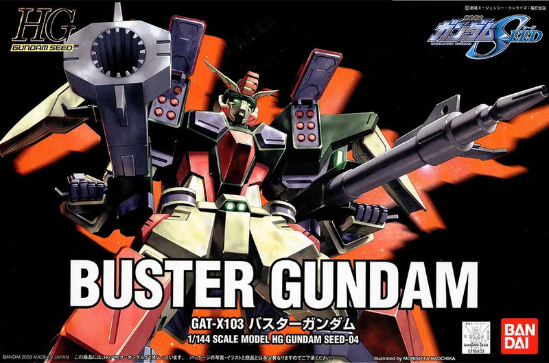 HG 1/144 GAT-X103 Buster Gundam