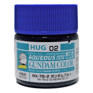 Mr. Hobby Aqueous HUG02 RX-78-2 Gundam Blue