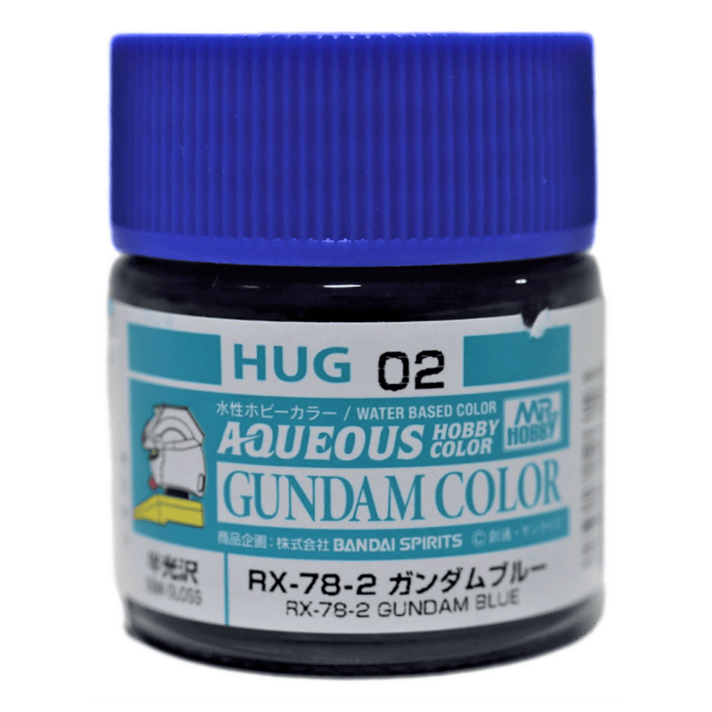 Mr. Hobby Aqueous HUG02 RX-78-2 Gundam Blue