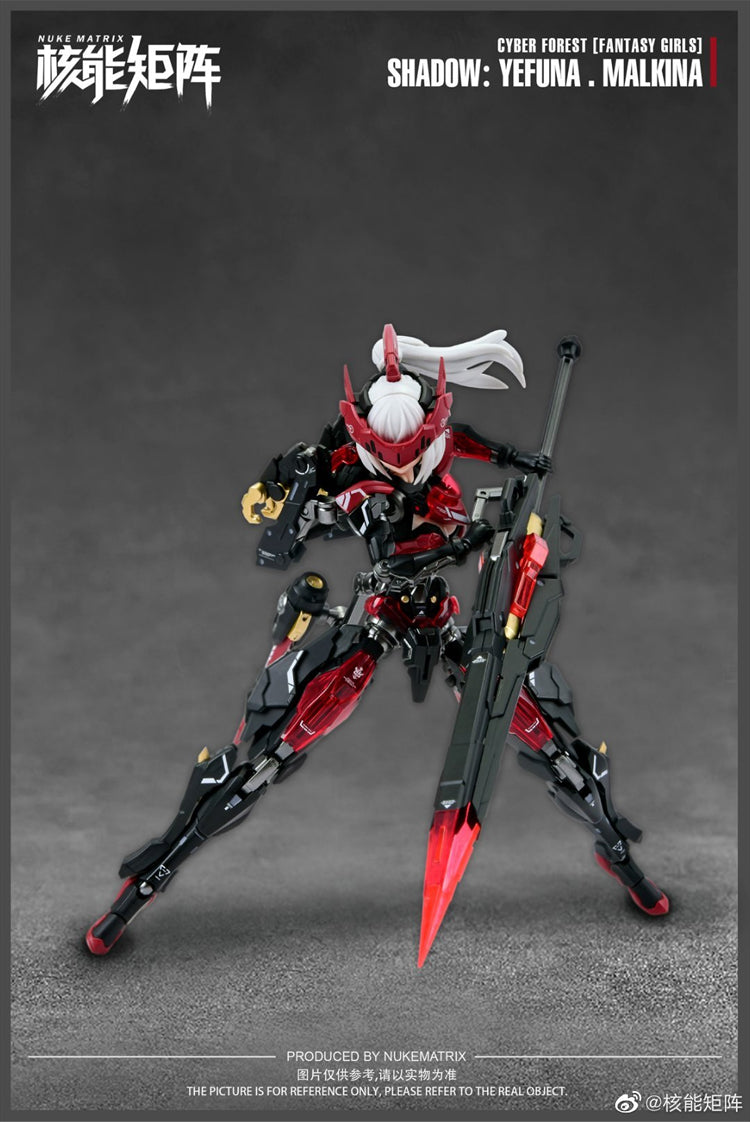 [BACKORDER] Nuke Matrix 1/12 Cyber Forest Fantasy Girls Shadow: Yefuna Malkina