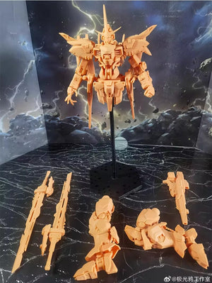 【PREORDER】Aurora Raven 1/144 Annihilate Heavy Arm Mecha Model Kit