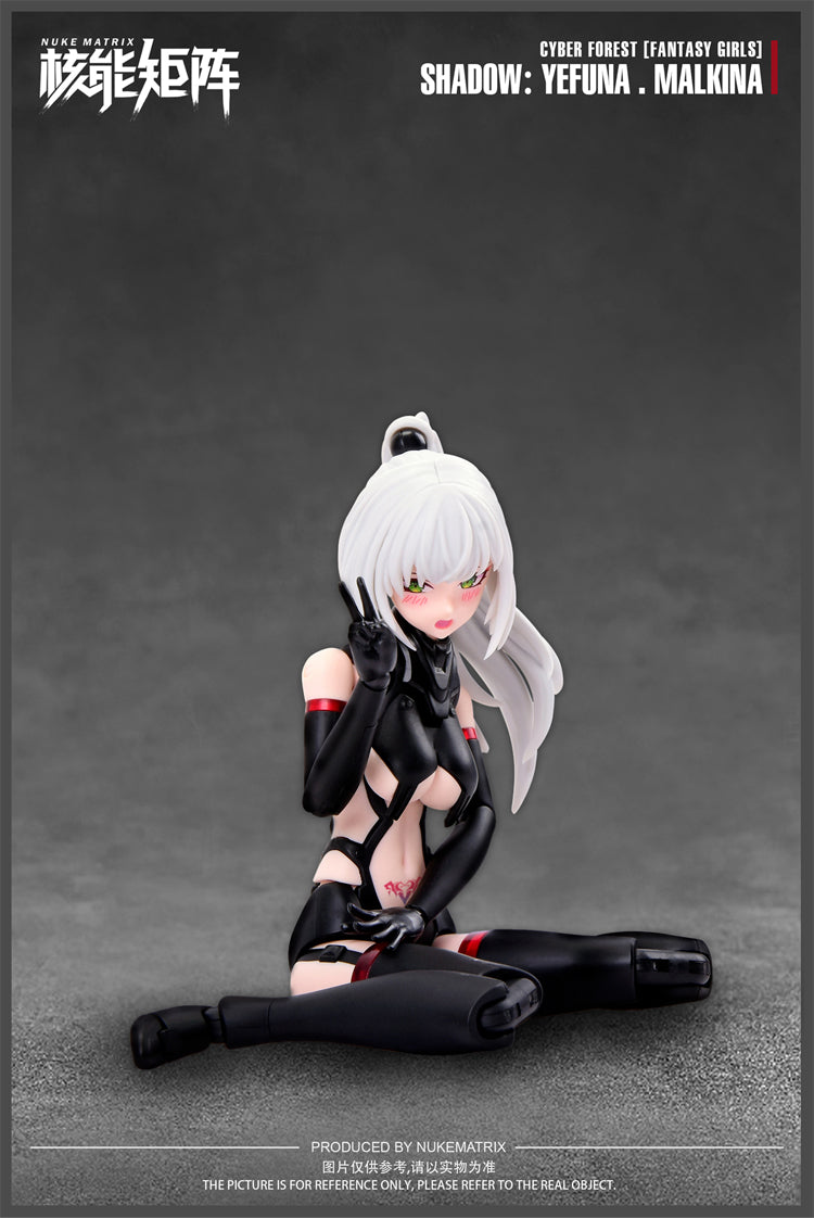 [BACKORDER] Nuke Matrix 1/12 Cyber Forest Fantasy Girls Shadow: Yefuna Malkina