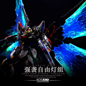 KOSMOS LED Lighting System for MGEX 1/100 Strike Freedom Gundam (RGB Upgrade Kit)