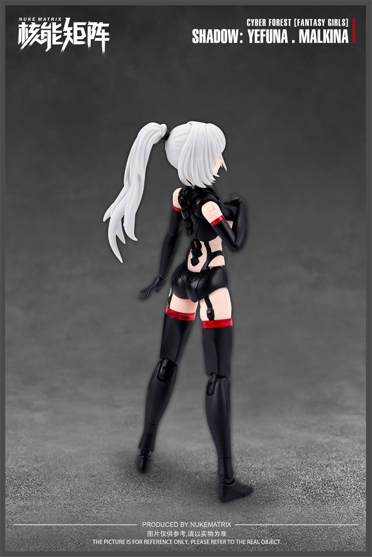[BACKORDER] Nuke Matrix 1/12 Cyber Forest Fantasy Girls Shadow: Yefuna Malkina