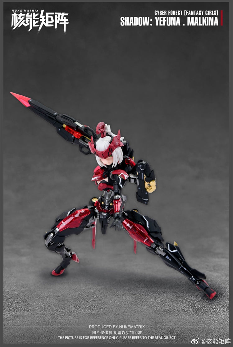 [BACKORDER] Nuke Matrix 1/12 Cyber Forest Fantasy Girls Shadow: Yefuna Malkina
