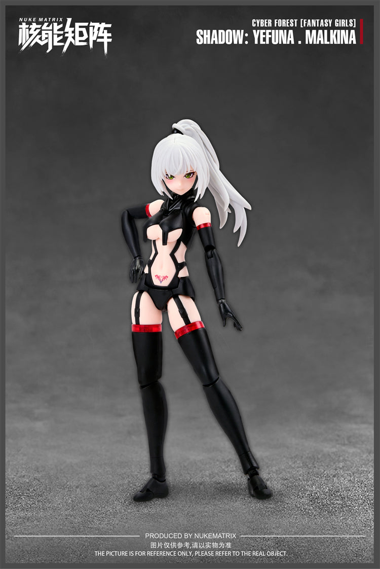 [BACKORDER] Nuke Matrix 1/12 Cyber Forest Fantasy Girls Shadow: Yefuna Malkina