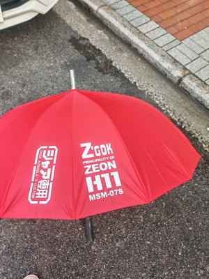 【BACKORDER】Gundam Char’s Z’Gok Umbrella – Zeon-Inspired Collectible (Shipped in Separated Box)