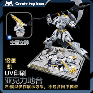 [PREORDER] Create Toy Base SNAA Round Table Knights 1/144 Acrylic Display Stand