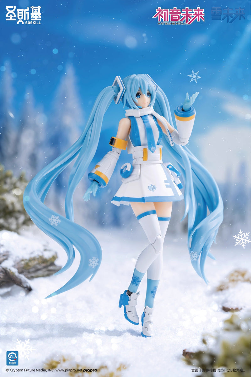 Soskill Hatsune Miku Series Snow Miku Model Kit