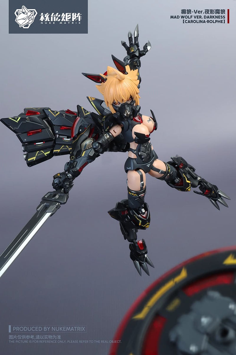 [BACKORDER] Nuke Matrix 1/12 Mad Wolf Ver. Night Shadow Demon Wolf Cyber Forest Fantasy Girls