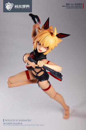 [PREORDER] Nuke Matrix 1/12 Mad Wolf Ver. Night Shadow Demon Wolf Cyber Forest Fantasy Girls
