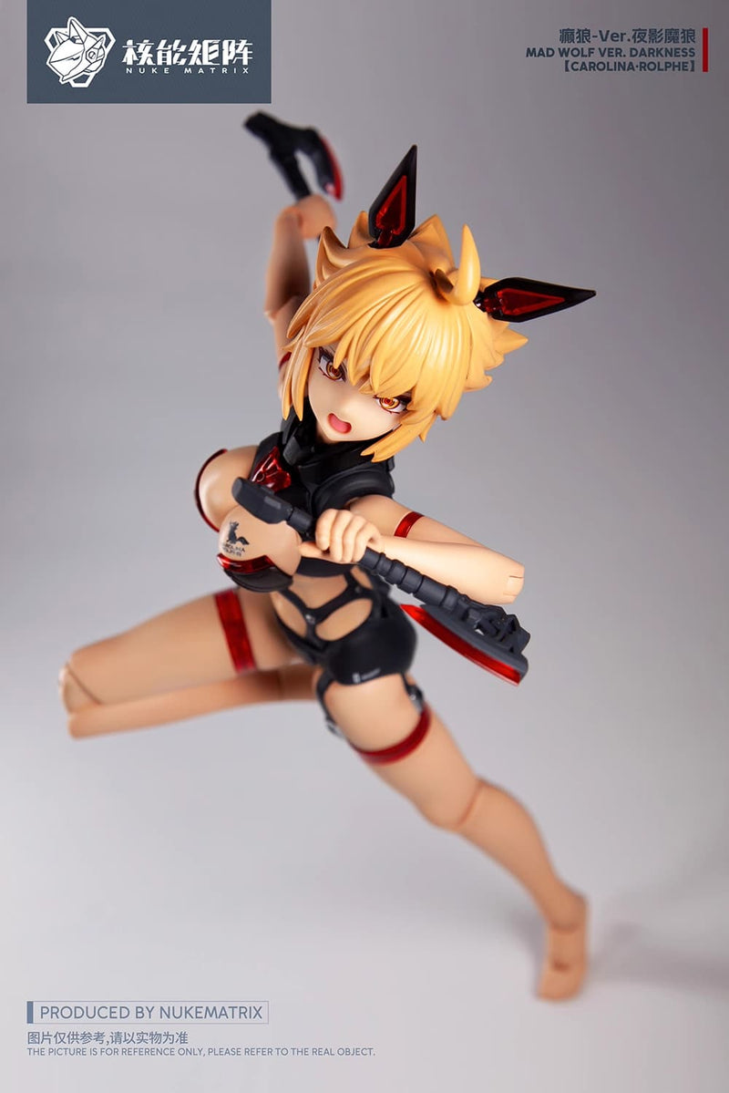 [BACKORDER] Nuke Matrix 1/12 Mad Wolf Ver. Night Shadow Demon Wolf Cyber Forest Fantasy Girls