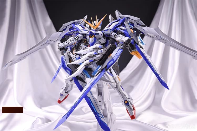 [PREORDER] ZZA 1/100 Model Kit Blue Flame 蓝焰 炎 with Alloy Frame