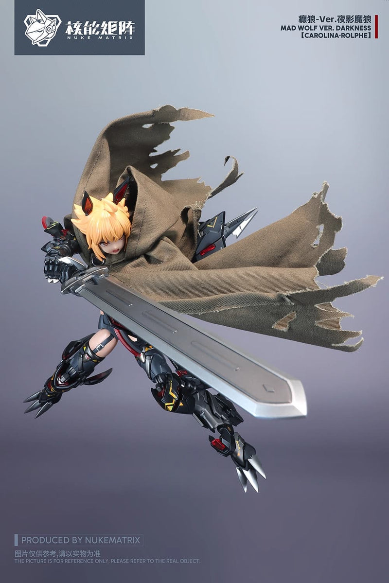 [BACKORDER] Nuke Matrix 1/12 Mad Wolf Ver. Night Shadow Demon Wolf Cyber Forest Fantasy Girls