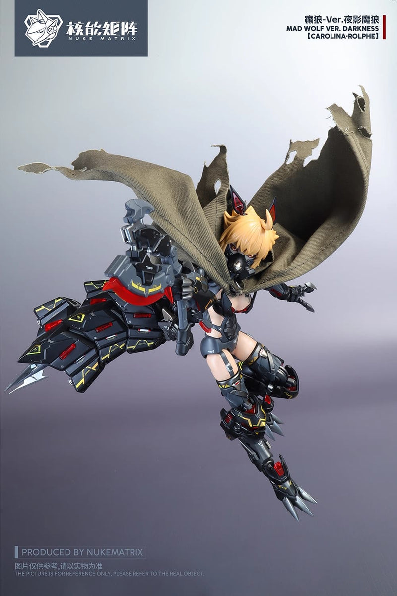 [BACKORDER] Nuke Matrix 1/12 Mad Wolf Ver. Night Shadow Demon Wolf Cyber Forest Fantasy Girls
