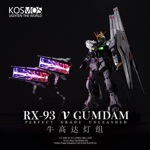 KOSMOS PGU RX-93 Nu Gundam RGB LED Set (Full Version - 6 Fin Funnels)