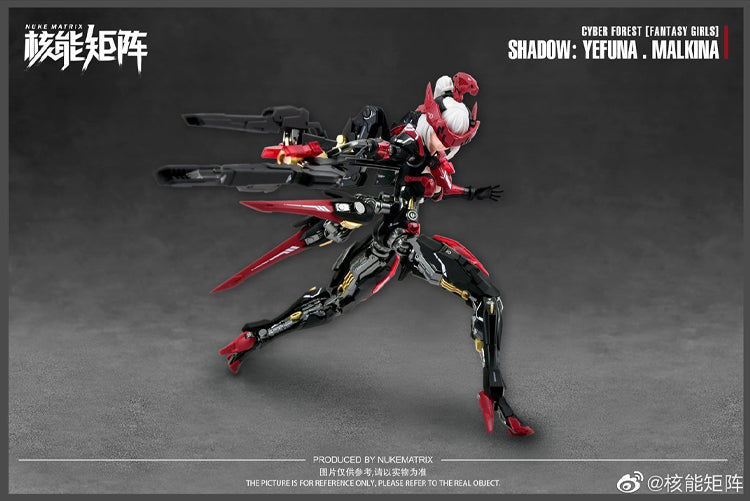 [BACKORDER] Nuke Matrix 1/12 Cyber Forest Fantasy Girls Shadow: Yefuna Malkina