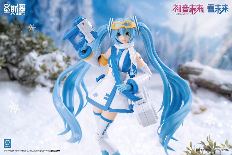 Soskill Hatsune Miku Series Snow Miku Model Kit